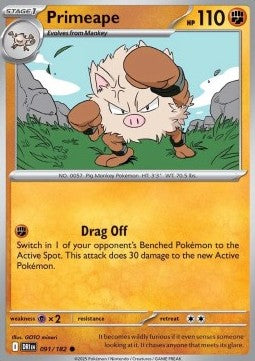 Primeape - Destined Rivals (Common) [DRI-091] Imagen principal del producto