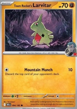 Team Rocket's Larvitar - Destined Rivals (Common) [DRI-094] Hover Image