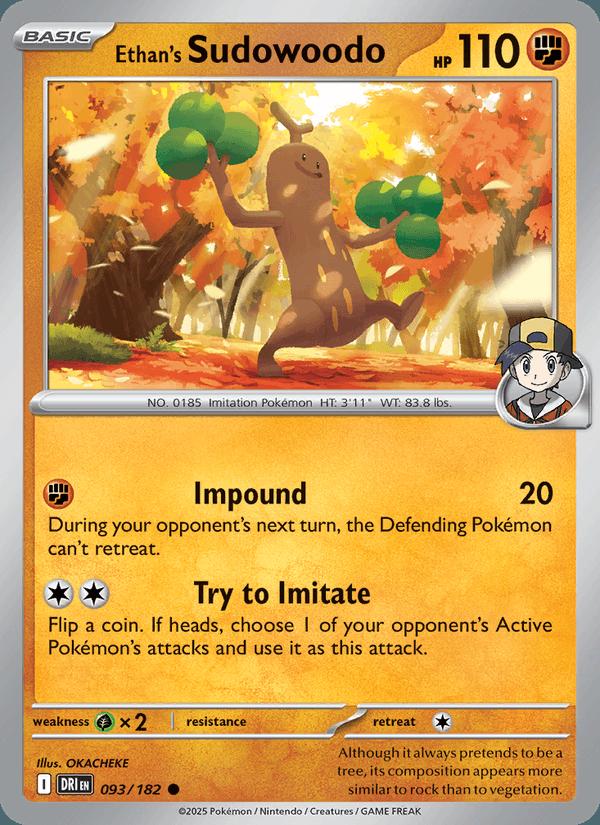 Ethan's Sudowoodo - Destined Rivals (Common) [DRI-093] Hauptbild