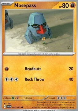 Nosepass - Destined Rivals (Common) [DRI-097] Hover Image