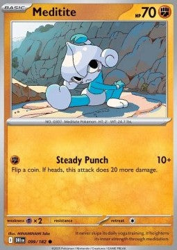 Meditite - Destined Rivals (Common) [DRI-099] Hover Image