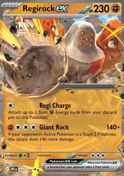 Regirock ex - Destined Rivals (Double Rare) [DRI-101] Hauptbild