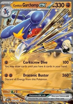 Cynthia's Garchomp ex - Destined Rivals (Double Rare) [DRI-104] Hover Image