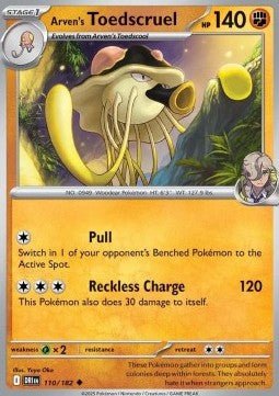 Arven's Toedscruel - Destined Rivals (Uncommon) [DRI-110] Hover Image