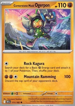 Cornerstone Mask Ogerpon - Destined Rivals (Uncommon) [DRI-111] Hover Image