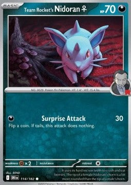 Team Rocket's Nidoran - Destined Rivals (Common) [DRI-114] Imagen principal del producto
