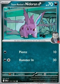 Team Rocket's Nidoran - Destined Rivals (Common) [DRI-117] Hover Image