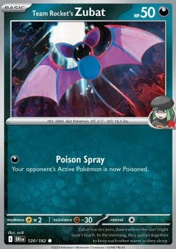Team Rocket's Zubat - Destined Rivals (Common) [DRI-120] Imagen principal del producto
