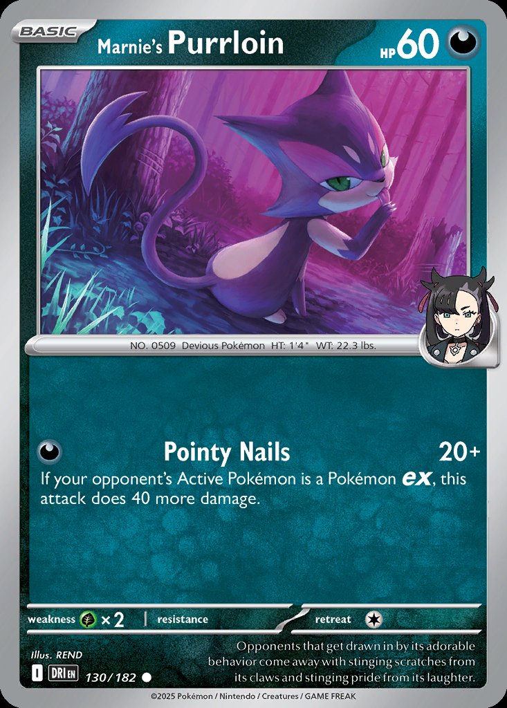 Marnie's Purrloin - Destined Rivals (Common) [DRI-130] Image principale du produit