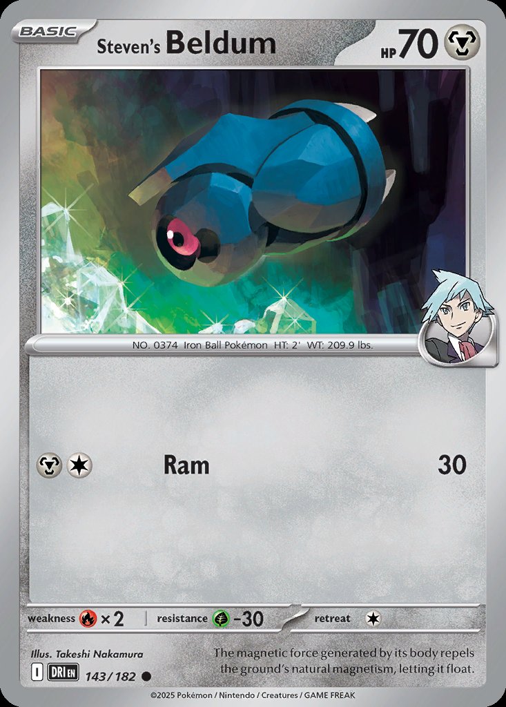 Steven's Beldum - Destined Rivals (Common) [DRI-143] Immagine principale del prodotto
