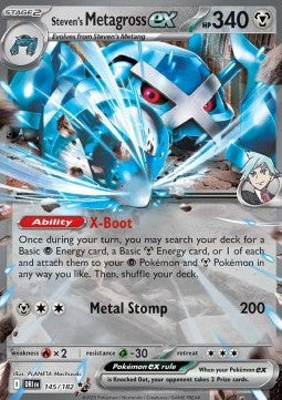 Steven's Metagross ex - Destined Rivals (Double Rare) [DRI-145] Hover Image
