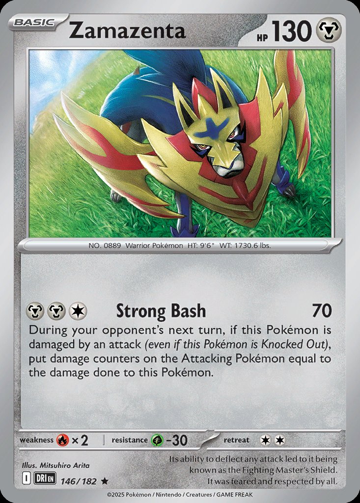 Zamazenta - Destined Rivals (Rare) [DRI-146] Hoofdafbeelding