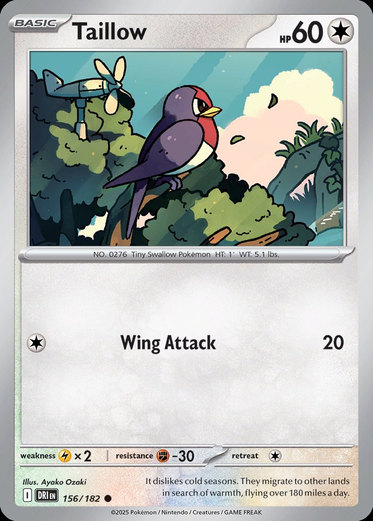 Taillow - Destined Rivals (Common) [DRI-156] Hoofdafbeelding