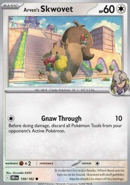 Arven's Skwovet - Destined Rivals (Common) [DRI-158] Hover Image