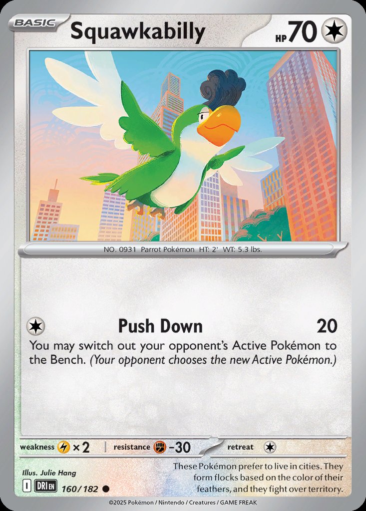 Squawkabilly - Destined Rivals (Common) [DRI-160] Hoofdafbeelding