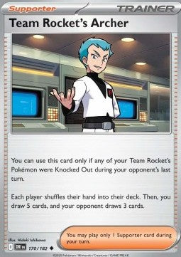 Team Rocket's Archer - Destined Rivals (Uncommon) [DRI-170] Hover Image