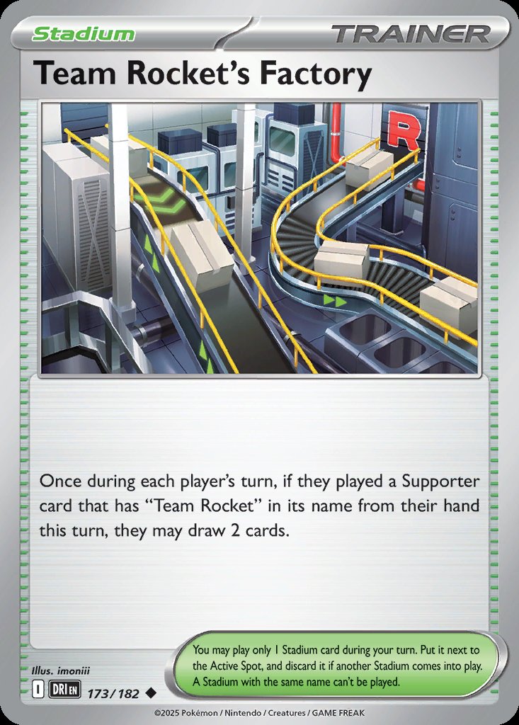 Team Rocket's Factory - Destined Rivals (Uncommon) [DRI-173] Hoofdafbeelding