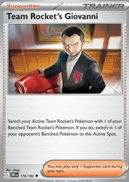 Team Rocket's Giovanni - Destined Rivals (Uncommon) [DRI-174] Hover Image