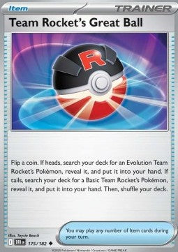Team Rocket's Great Ball - Destined Rivals (Uncommon) [DRI-175] Hover Image