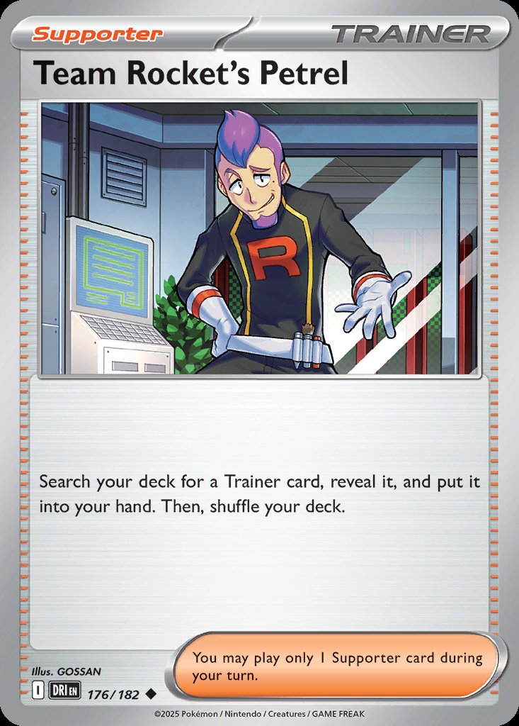 Team Rocket's Petrel - Destined Rivals (Uncommon) [DRI-176] Hoofdafbeelding
