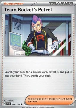 Team Rocket's Petrel - Destined Rivals (Uncommon) [DRI-176] Hover Image