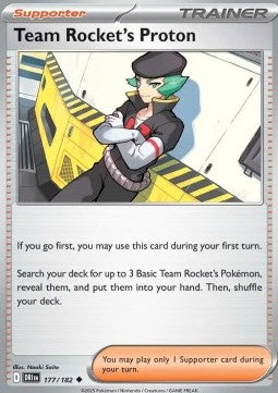 Team Rocket's Proton - Destined Rivals (Uncommon) [DRI-177] Hauptbild