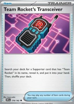 Team Rocket's Transceiver - Destined Rivals (Uncommon) [DRI-178] Hover Image