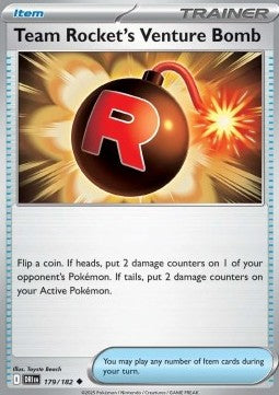 Team Rocket's Venture Bomb - Destined Rivals (Uncommon) [DRI-179] Hover Image