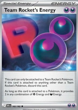 Team Rocket's Energy - Destined Rivals (Uncommon) [DRI-182] Hover Image