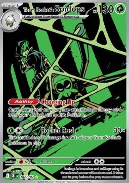 Team Rocket's Spidops - Destined Rivals (Illustration Rare) [DRI-187] Hover Image