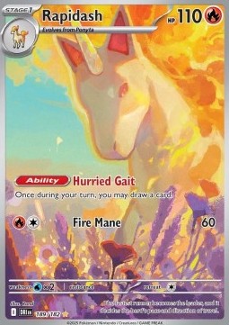 Rapidash - Destined Rivals (Illustration Rare) [DRI-189] Imagen principal del producto