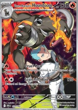 Team Rocket's Houndoom - Destined Rivals (Illustration Rare) [DRI-191] Immagine principale del prodotto