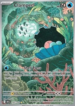 Clamperl - Destined Rivals (Illustration Rare) [DRI-195] Hover Image