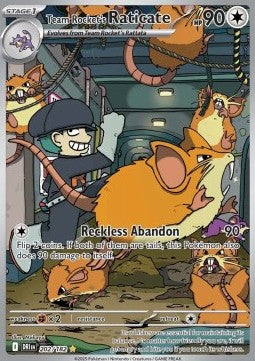 Team Rocket's Raticate - Destined Rivals (Illustration Rare) [DRI-202] Immagine principale del prodotto