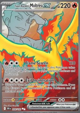 Team Rocket's Moltres ex - Destined Rivals (Ultra Rare) [DRI-208] Hover Image