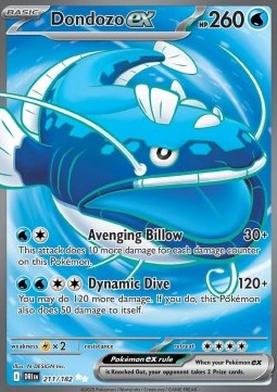 Dondozo ex - Destined Rivals (Ultra Rare) [DRI-211] Main image