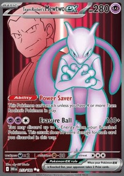 Team Rocket's Mewtwo ex - Destined Rivals (Ultra Rare) [DRI-213] Hauptbild