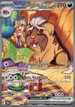 Arven's Mabosstiff ex - Destined Rivals (Special Illustration Rare) [DRI-235] Immagine principale del prodotto