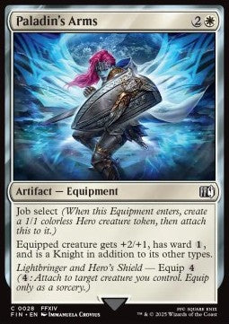 Paladin's Arms - Magic: The Gathering - FINAL FANTASY (Common) [FIN-28] Hauptbild