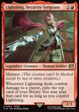 Lightning, Security Sergeant (V.2) Hoofdafbeelding