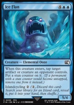 Ice Flan - Magic: The Gathering - FINAL FANTASY (Common) [FIN-55] Main image
