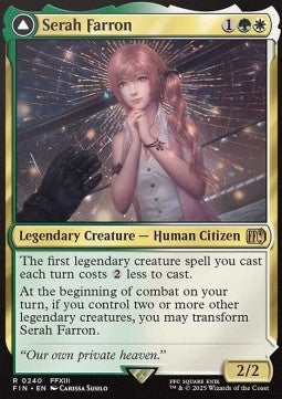 Serah Farron // Crystallized Serah - Magic: The Gathering - FINAL FANTASY (Rare) [FIN-240] Hover Image