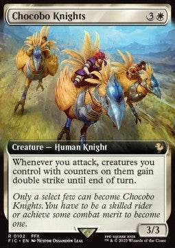 Chocobo Knights - Commander: Magic: The Gathering - FINAL FANTASY: Extras (Rare) [XFIC-102] Immagine principale del prodotto