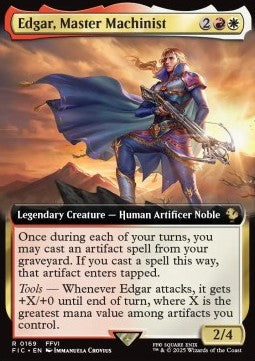 Edgar, Master Machinist - Commander: Magic: The Gathering - FINAL FANTASY: Extras (Rare) [XFIC-169] Image principale du produit