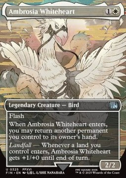 Ambrosia Whiteheart (V.1) - Magic: The Gathering - FINAL FANTASY: Extras (Uncommon) [XFIN-325] Hover Image