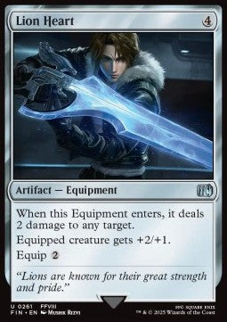 Lion Heart - Magic: The Gathering - FINAL FANTASY (Uncommon) [FIN-261] Immagine principale del prodotto