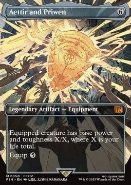 Aettir and Priwen - Magic: The Gathering - FINAL FANTASY: Extras (Mythic) [XFIN-350] Hover Image