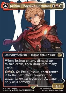 Joshua, Phoenix's Dominant // Phoenix, Warden of Fire (V.1) - Magic: The Gathering - FINAL FANTASY: Extras (Rare) [XFIN-397] Hauptbild