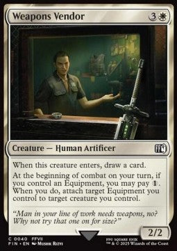 Weapons Vendor - Magic: The Gathering - FINAL FANTASY (Common) [FIN-40] Main image