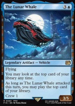 The Lunar Whale - Magic: The Gathering - FINAL FANTASY (Rare) [FIN-60] Hauptbild